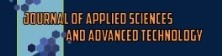 Journal of Applied Sciences and Advanced Technology