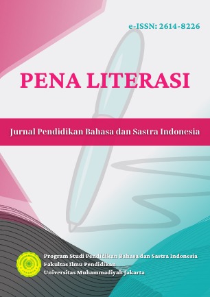 					View Vol. 8 No. 1 (2025): Pena Literasi
				
