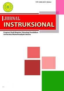 					View Vol. 6 No. 1 (2024): Jurnal Instruksional
				